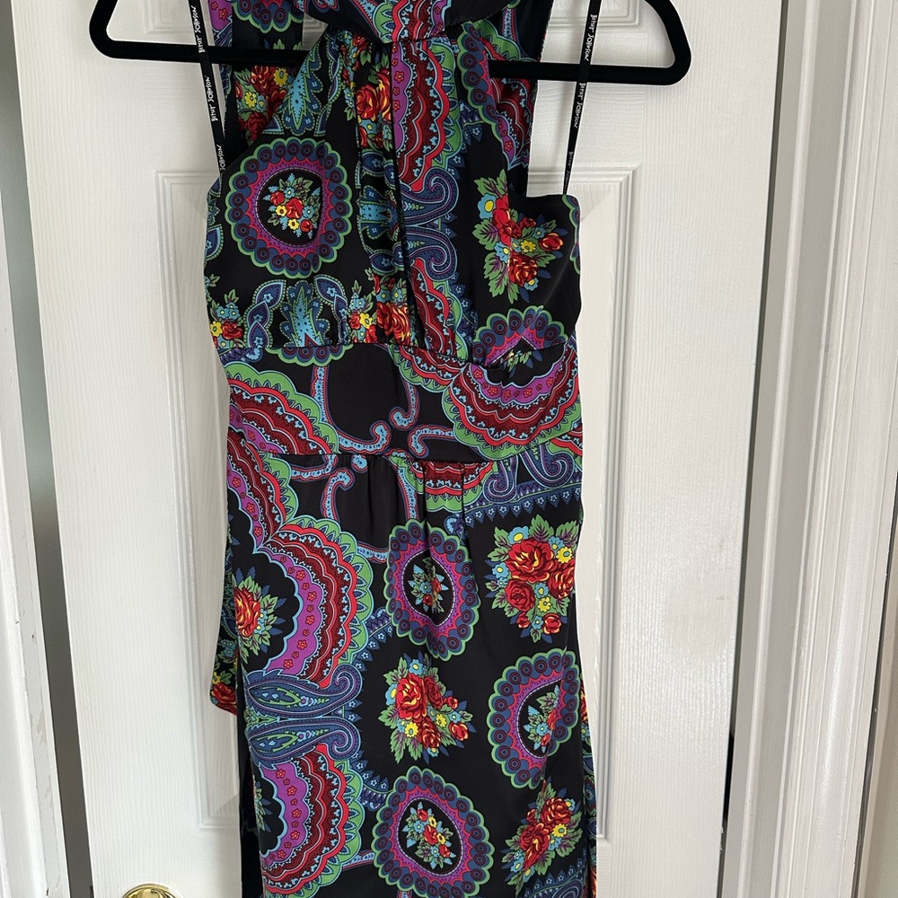 Betsey Johnson Floral Black Dress